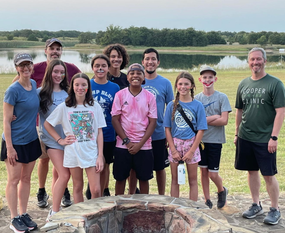 The Southside Youth Group on a Campout