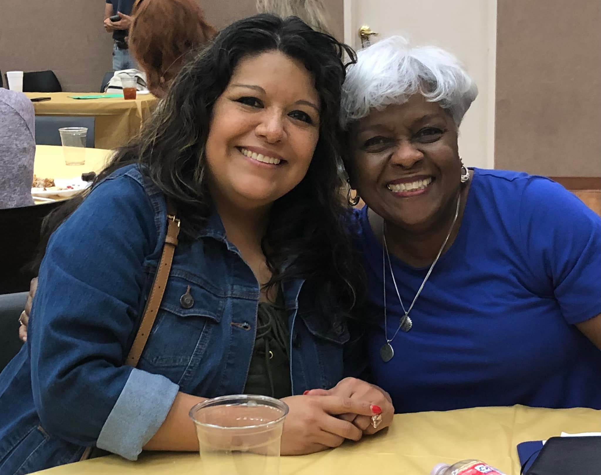 Two Southside ladies fellowshiping